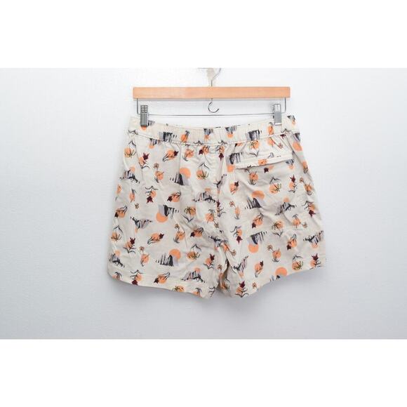 The North Face Shorts Mens Medium Class V Floral Print Casual Flat Front Elastic - Picture 2 of 6